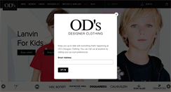 Desktop Screenshot of odsdesignerclothing.com